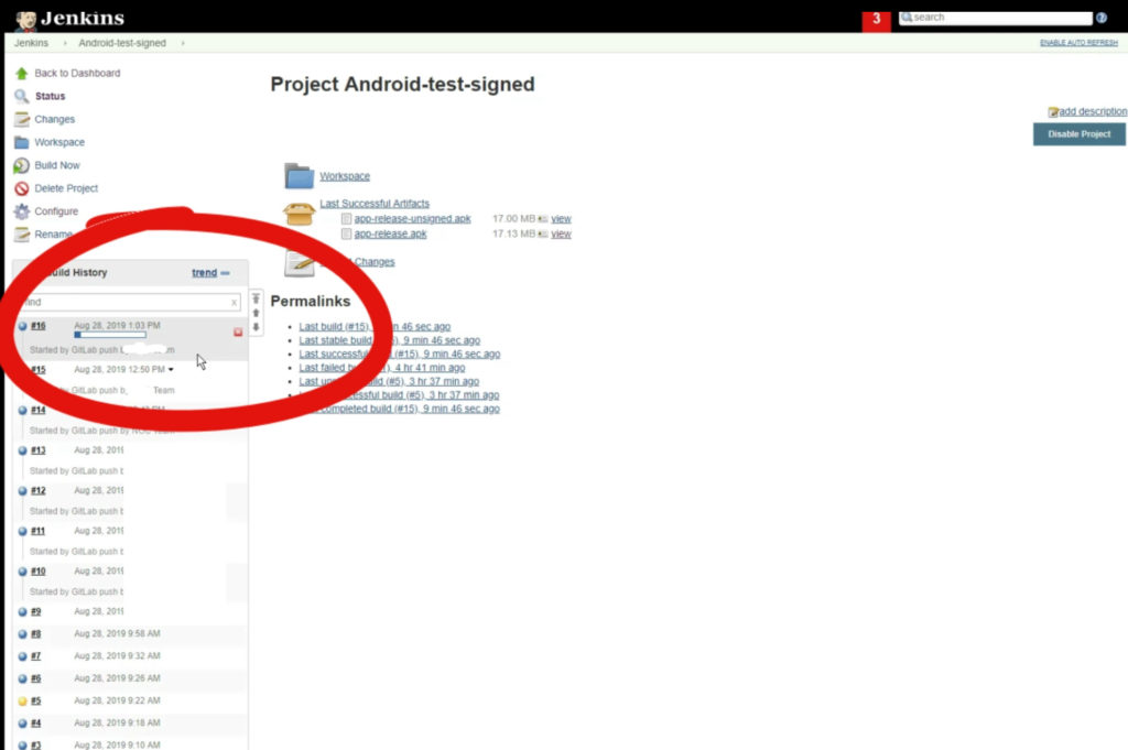 jenkins gradle loaded