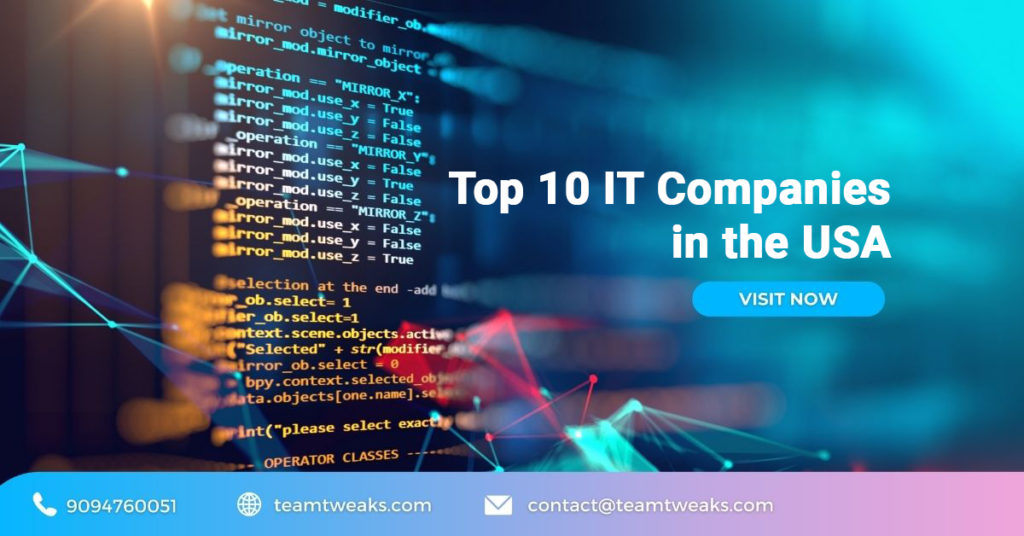 Top 10 IT Companies in the USA 2024