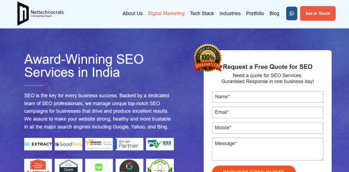 Nettechnocrats Seo Services