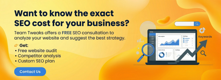 SEO Cost in India - CTA