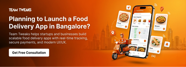 Best Food Delivery Apps in Bangalore - CTA
