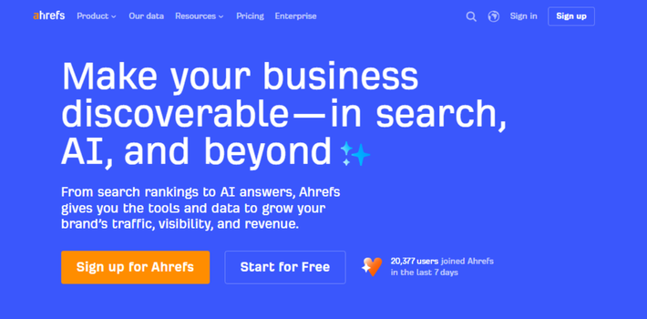 ahref - Top Best SEO Tools