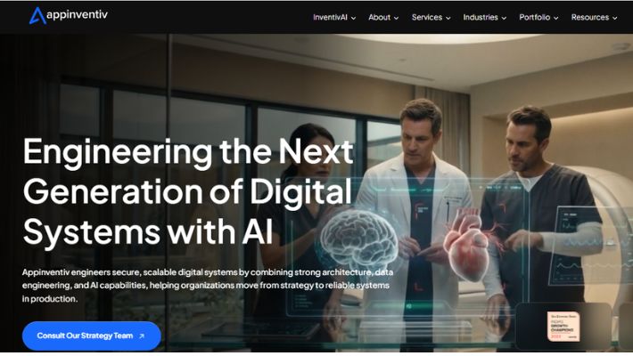top ai app development company