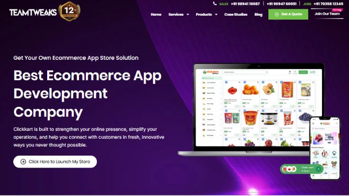 Best ECommerce Mobile App Development Company
